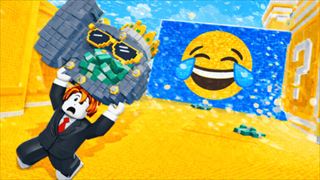 Obby Saves Brainrots from Tsunami：ゲームのサムネイル画像