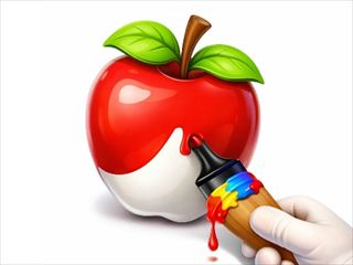 【Easy Apple Coloring Book】Thumbnail Image