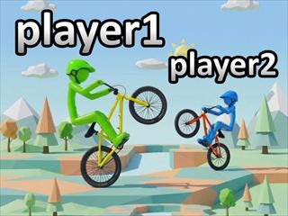 【Wheelie Bike For 2 Players】ゲームのサムネイル画像