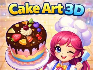 【Cake Art 3D】ゲームのサムネイル画像