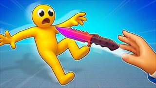 【Ninja vs Ragdolls: Sharp Knife Throw!】サムネイル画像