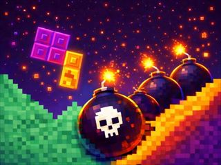 【Sand Blocks: Clear the Lines】ゲームのサムネイル画像