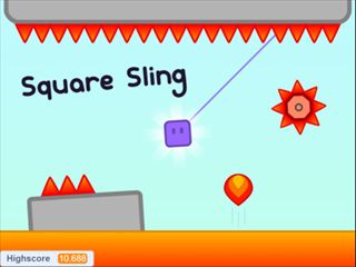 【Square Sling】ゲームのサムネイル画像