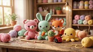 【Amigurumi: Cozy Stitches】ゲームのサムネイル画像