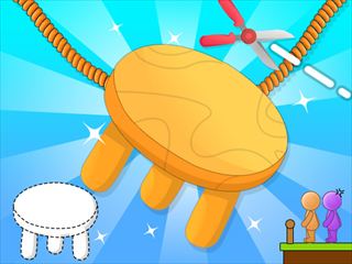 【Seat Puzzle Cut The Rope】ゲームのサムネイル画像