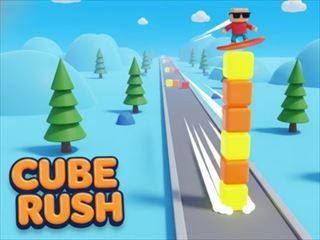 【Cube Rush 3D: Survive The Rush】ゲームのサムネイル画像