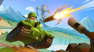 【Hills Of Steel】ゲームのサムネイル画像