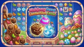 Mahjong Sweet Connection Easter：ゲームのサムネイル画像