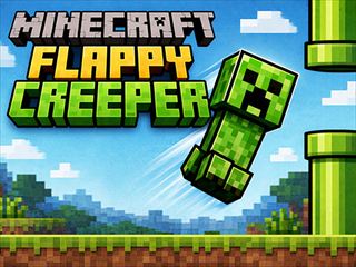 【Minecraft Flappy Creeper】ゲームのサムネイル画像