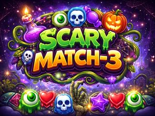 【Scary Match 3】ゲームのサムネイル画像