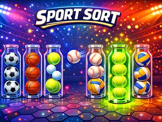 【Sport Sort Puzzle】ゲームのサムネイル画像