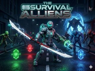 【THE SURVIVAL ALLIENS】ゲームのサムネイル画像