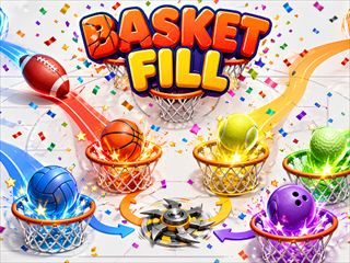 【Basket Fill : Ball Puzzle】Thumbnail Image