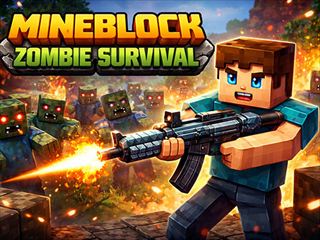 【Mineblock Zombie Survival】サムネイル画像