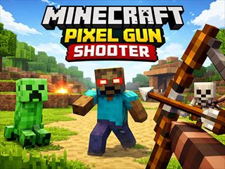 【Minecraft Pixel Gun Shooter】サムネイル画像