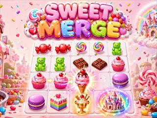 【Sweet Merge Puzzle】Thumbnail Image