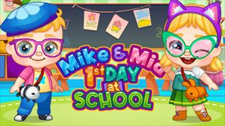 【Mike and Mia 1st Day School】Thumbnail Image