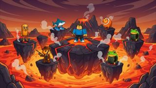 Obby: Brainrot escape from Lava：ゲームのサムネイル画像
