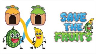 Save The Fruit - Draw To Save：ゲームのサムネイル画像
