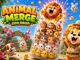 【Animal Merge: Zoo Drop】Thumbnail Image