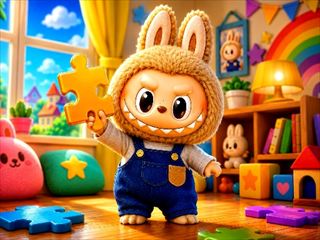 【Labubu Jigsaw Puzzle Time】Thumbnail Image