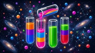 Color Water Sort 3D：ゲームのサムネイル画像