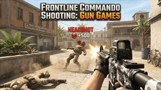 Frontline Commando Shooting: Gun Games：ゲームのサムネイル画像