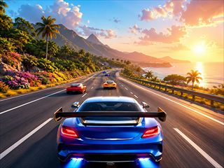 【Highway Car Racer】無料オンライン ftingゲーム