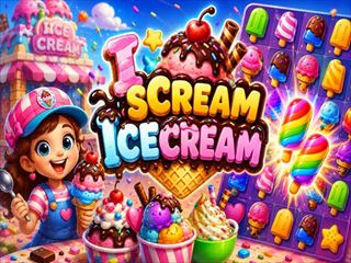 【I Scream IceCream】無料オンライン マッチゲーム
