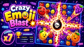 【Crazy Emoji Blast】男性向けゲーム