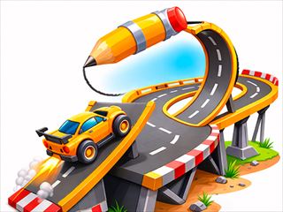 【Draw a road】無料オンライン パズルゲーム