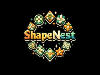 【ShapeNest】無料オンライン マッチゲーム