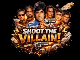 【Shoot The Villain!】無料オンライン パズルゲーム