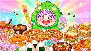 【Kalulu Tanhulu: ASMR Mukbang】Free Girl Games