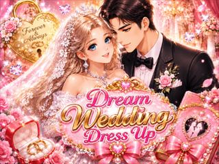 【Dream Wedding Dress Up】Free Up Games