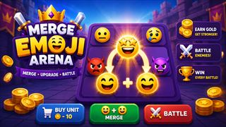 【Merge Emoji Arena】Free Em Games