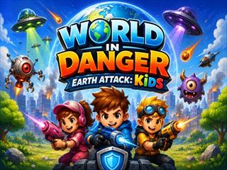 【World in Danger   Earth Attack Kids】Free Hypercasual Games