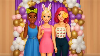 【BFF Easter Photobooth Party】Free Up Games
