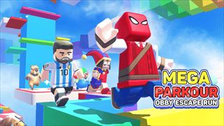 【Mega Parkour: Obby Escape Run】Free Ski Games