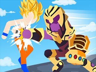 【Stickman Warriors Superhero Fight】Free Up Games