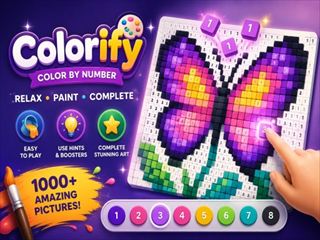 【Colorify   Color by Number】Free パズル Games