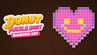 【Donut Art: Puzzle Diamond Game】男性向けゲーム