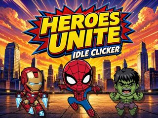【Heroes Unite Idle Clicker】無料オンライン ヒーローゲーム