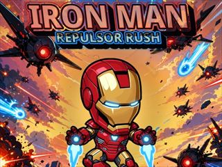 【Iron Man Repulsor Rush】無料オンライン シューターゲーム