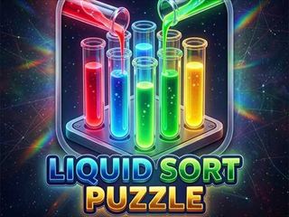 【Liquid Color Sort】無料オンライン 2Dゲーム