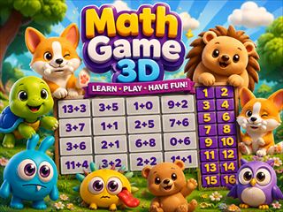 【Math Game 3D】無料オンライン Brainゲーム