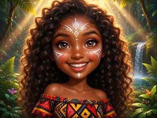 【African Princesses: Style Island】無料オンライン ドレスアップゲーム
