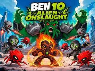 【Ben 10 Alien Onslaught】無料オンライン カーゲーム