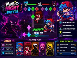 【Music Night Battle: Rhythm Game】Free マルチプレイヤー Games