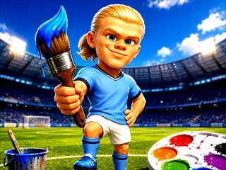 【Haaland Coloring Book】無料オンライン educationalゲーム